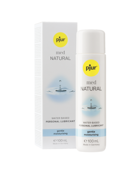 pjur med Natural vandbaseret glidecreme, 100 ml
