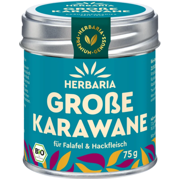 Herbaria Øko Store Karavane krydderitilberedning, 90g