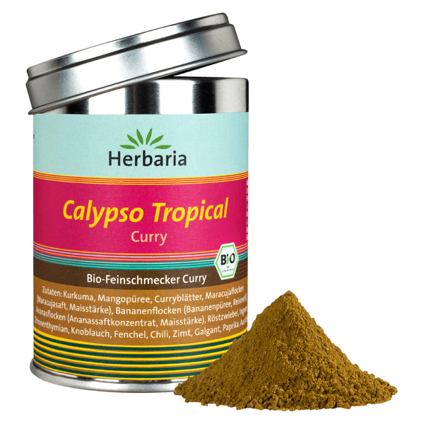 Herbaria Økologisk Calypso Tropical Curry, 85g