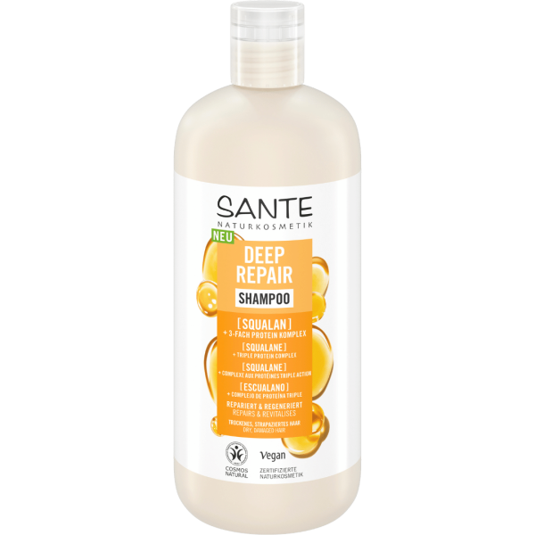 Sante Naturkosmetik Fugtighedsgivende shampoo Økologisk Mango &amp; Aloe Vera