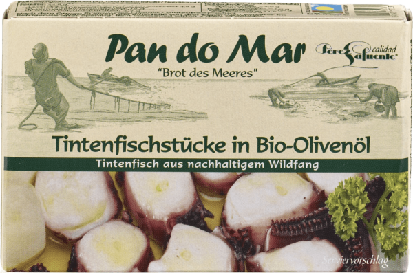 Pan do Mar Blækspruttestykker i olivenolie