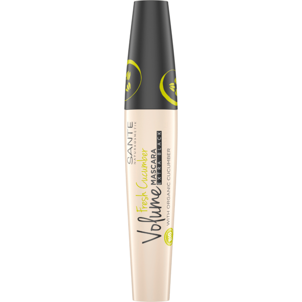 Sante Naturkosmetik Fresh Cucumber Volume Mascara Extra Black