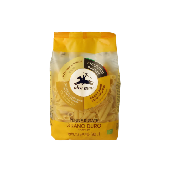 Alce Nero Bio Hartweizengrieß Penne, 5 kg