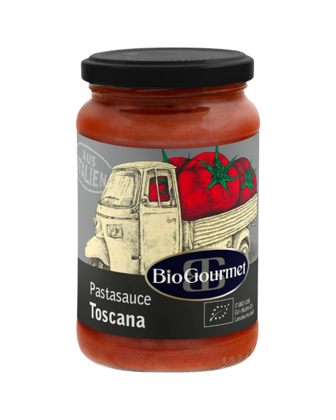 BioGourmet Bio Pastasauce Toscana, 340g