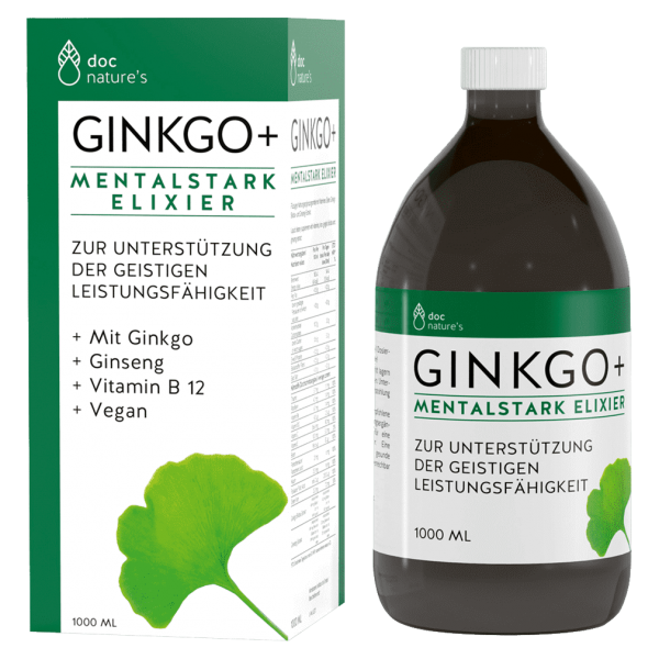doc phytolabor Ginkgo+ Elixir til mental styrke