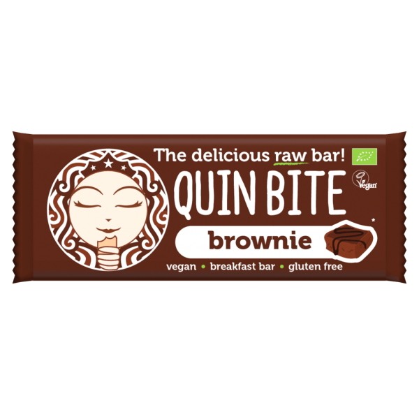 Quin Bite Økologisk Brownie Raw Bar