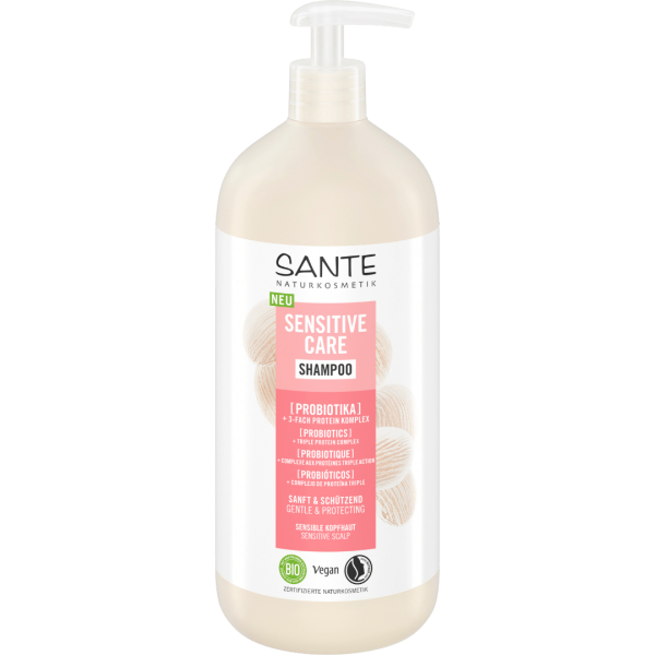 Sante Naturkosmetik Sensitive Care Shampoo til følsom hovedbund