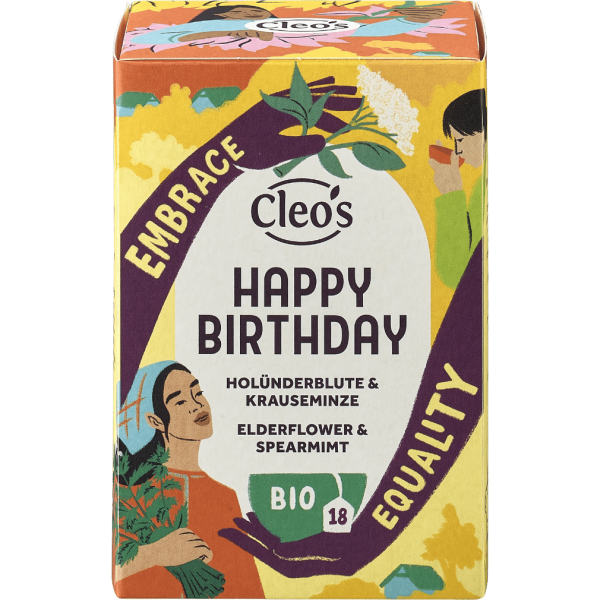 Cleo&#039;s Økologisk Happy Birthday te