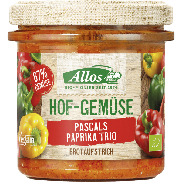 Allos Økologiske gårdgrøntsager Pascal&#039;s Paprika Trio