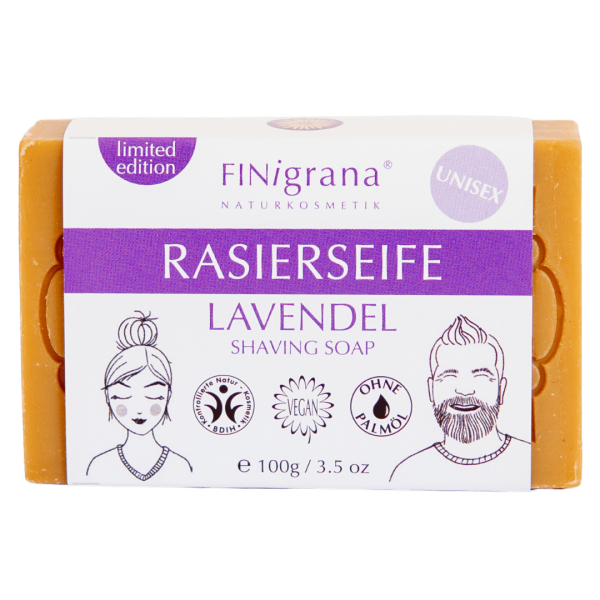 Finigrana Barbersæbe LAVENDEL