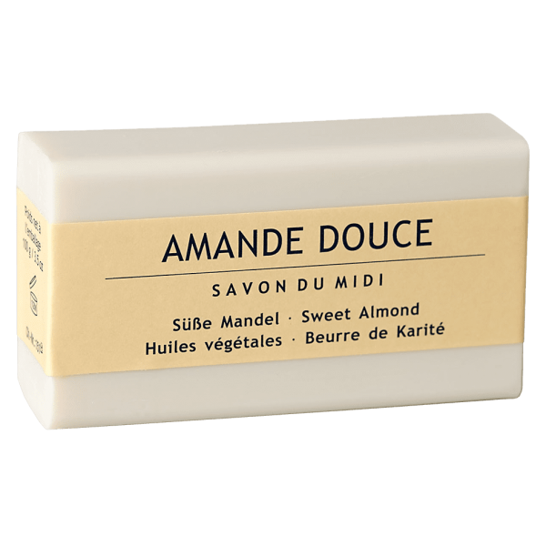 Savon Du Midi Sæbe med Shea Butter Sweet Almond 100g