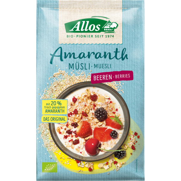 Allos Bio Amaranth Beeren Müsli