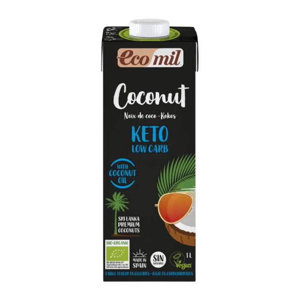 EcoMil Økologisk Keto Coconut Drink Sukkerfri