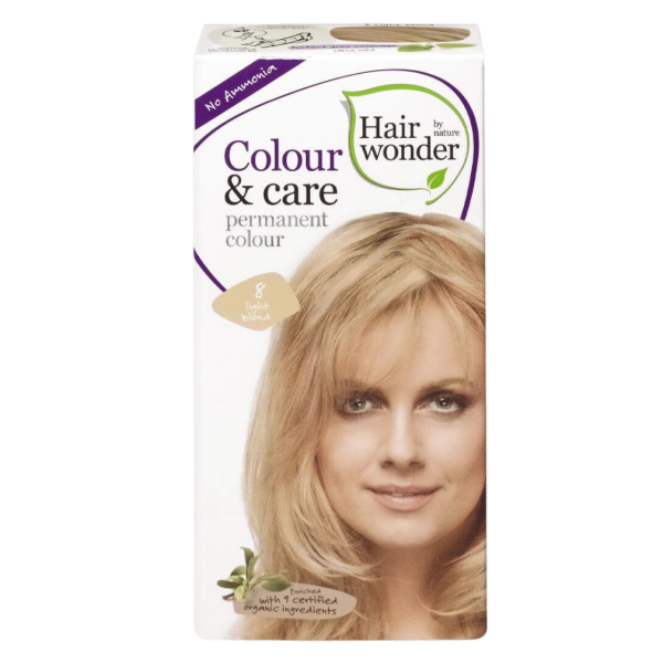 Hairwonder Farbe &amp; Pflege Hellblond 8