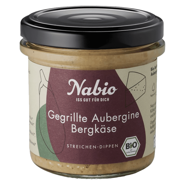 NAbio Økologisk grillet aubergine bjergost