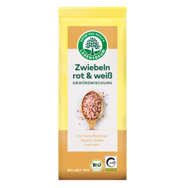 Lebensbaum Bio Zwiebeln rot & weiß