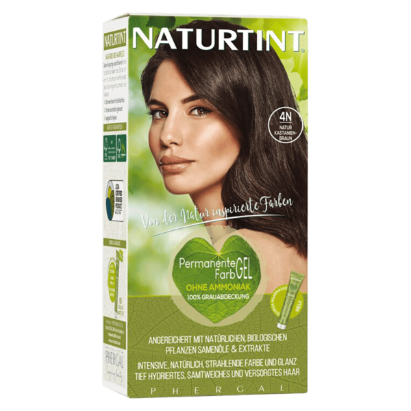 Naturtint Hårfarve 4N Natural Chestnut Brown