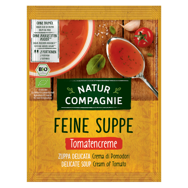 Natur Compagnie Økologisk tomatsuppe med fløde