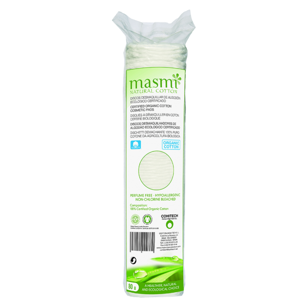 Masmi Organic Care Økologiske kosmetiske puder