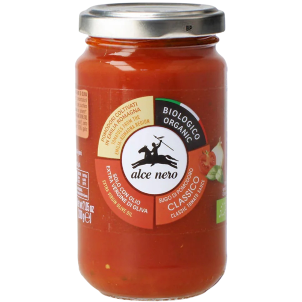Alce Nero Økologisk tomatsauce Sugo classico, 200 g