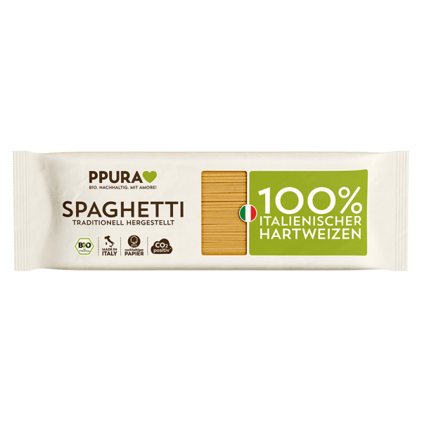 PPura Økologisk spaghetti af italiensk durumhvede