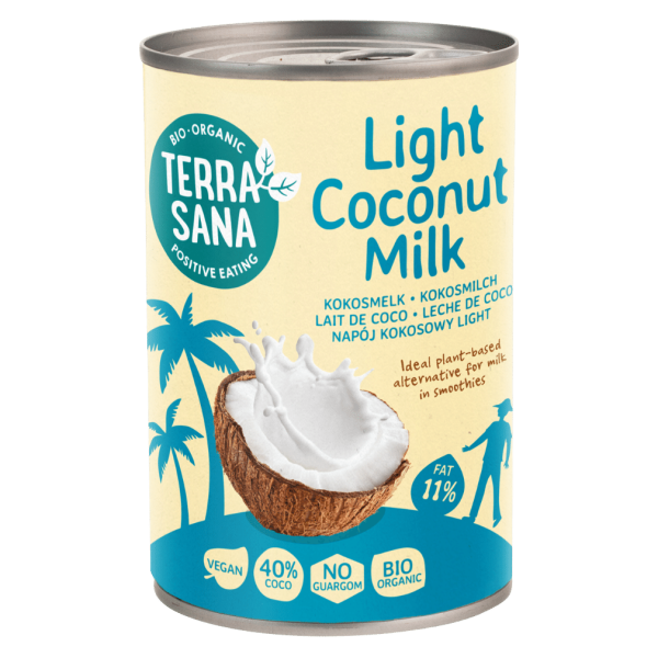 TerraSana Økologisk fedtfattig kokosmælk