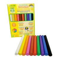 ökoNORM Bunte Knete, 220g, immer weich - 10 Farben ökoNORM Bunte Knete, 220g, immer weich - 10 Farben