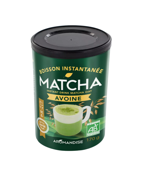 AROMANDISE Bio Matcha Hafer