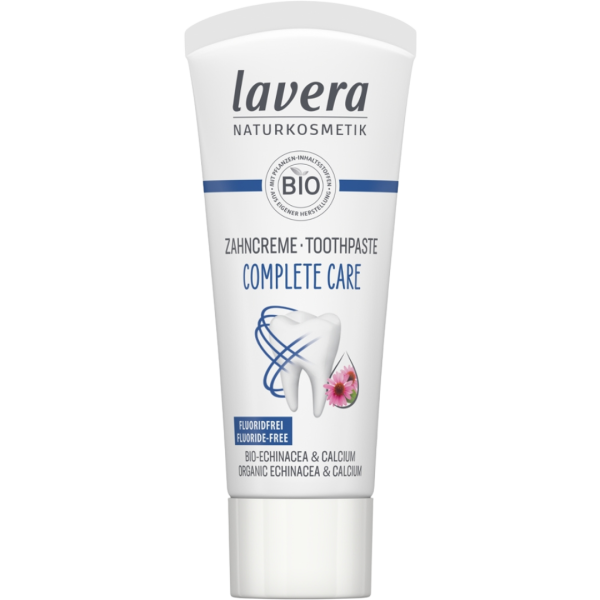 Lavera Zahncreme Complete Care Fluoridfrei, Kleingröße