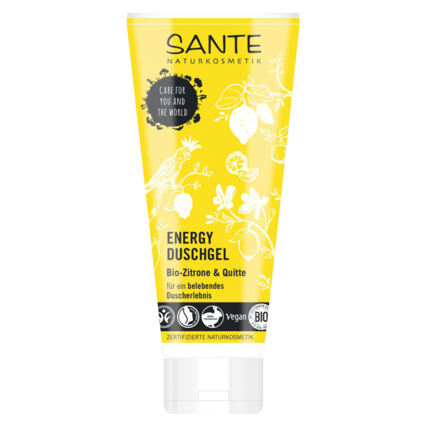 Sante Naturkosmetik Energy Shower Gel Citron Kvæde