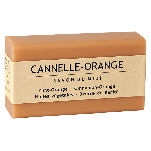 Savon Du Midi Sæbe med Shea Butter Kanel Orange 100g