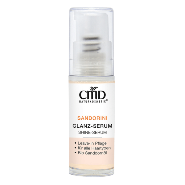 CMD Naturkosmetik Glans-serum Sandorini uden silikoner