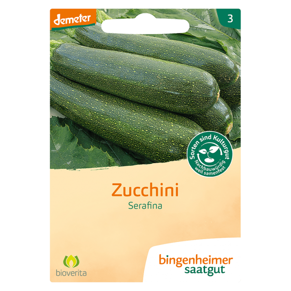Bingenheimer Saatgut Økologisk zucchini Serafina