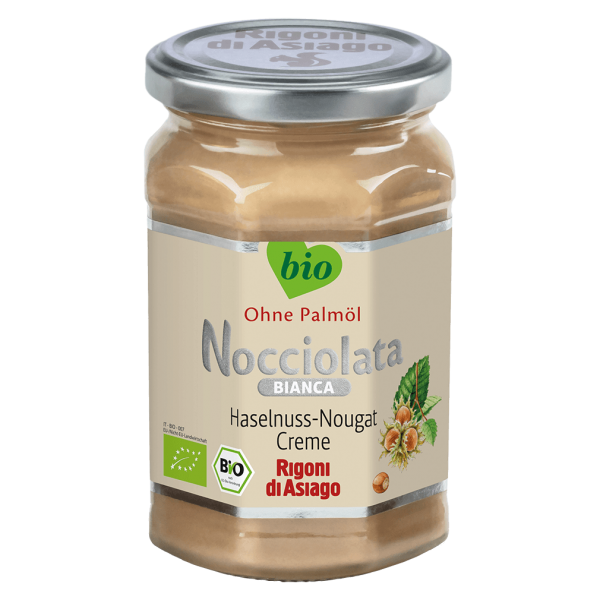 Rigoni di Asiago Økologisk Nocciolata-nød-nougat Bianca