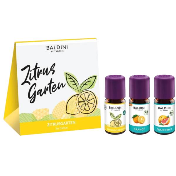 Baldini Duftset Zitrusgarten 3er, 5 ml