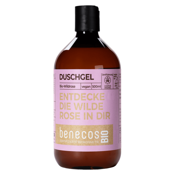 Benecos Shower Gel Opdag den vilde rose i dig