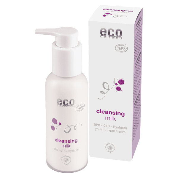Eco Cosmetics Rengøringsmælk OPC, Q10 Hyaluron