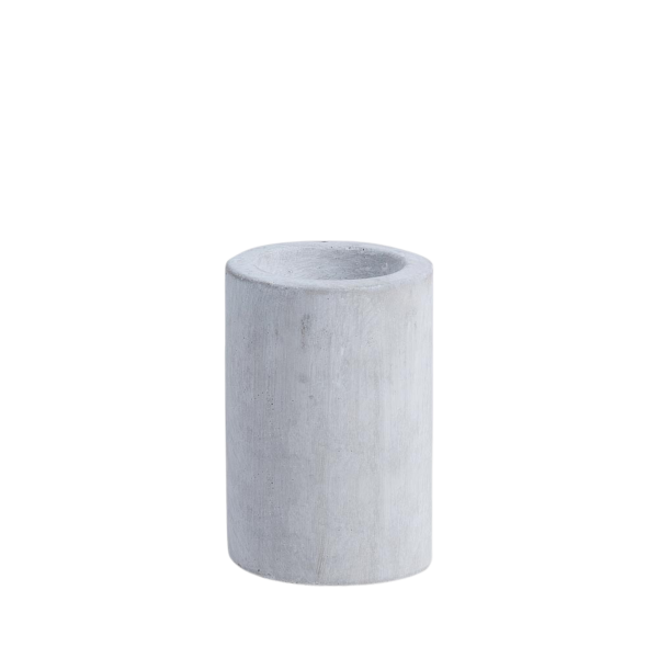 Müller Kerzen Kerzenhalter 2 in1 „Stone“, 80/60 mm