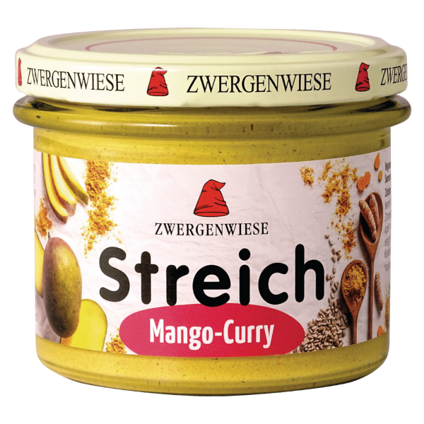 Zwergenwiese Økologisk smørepålæg med mango og karry