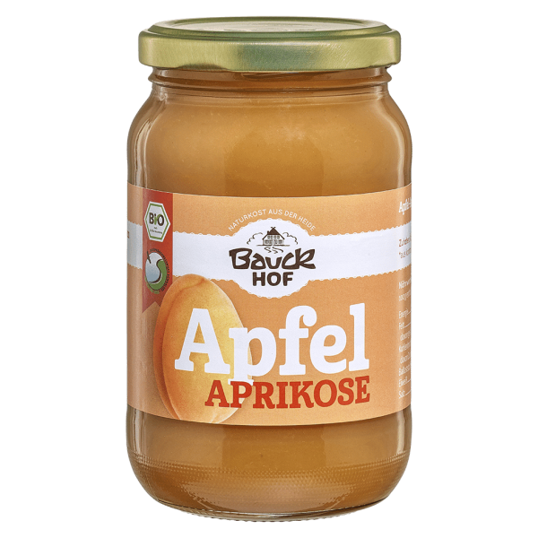 Bauckhof Økologisk æble-abrikos puré