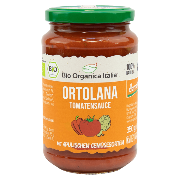 Bio Organica Italia Økologisk Ortolana-tomatsauce