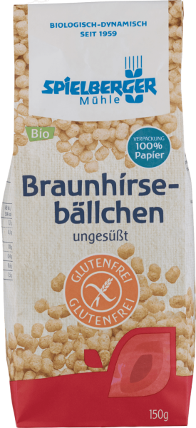 Spielberger Økologiske brune hirseboller Glutenfri