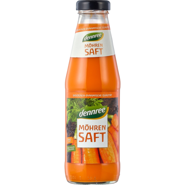 dennree Bio Möhrensaft milchsauer vergoren, demeter