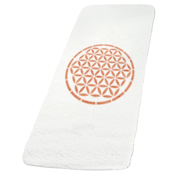 Spirit of Om Yogamatte 81x198cm Blume des Lebens