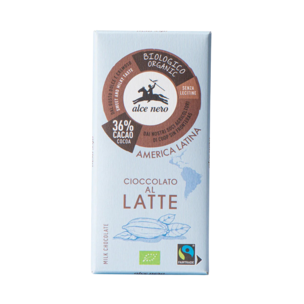 Alce Nero Bio Milchschokolade Fairtrade