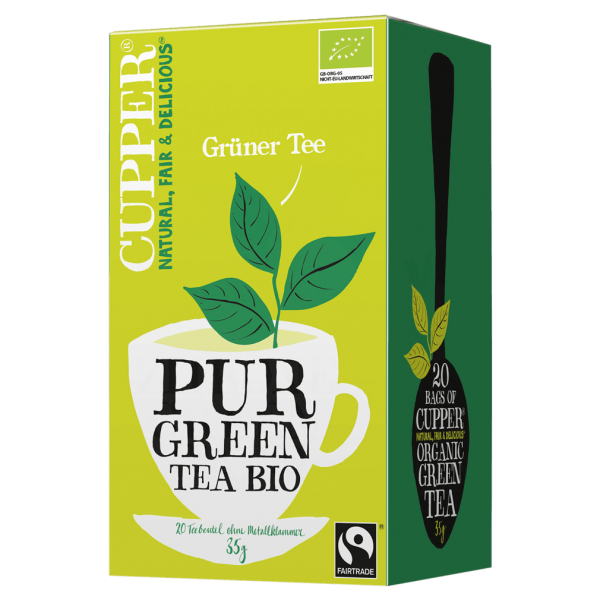 Cupper  Økologisk grøn te, 35g
