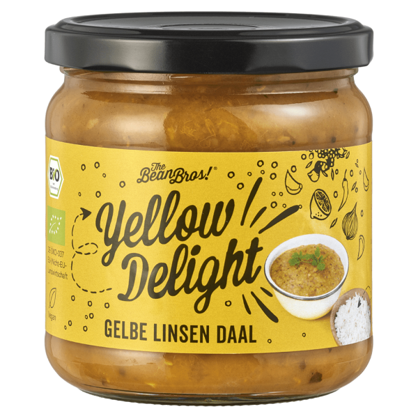 The Bean Bros! Økologisk Yellow Delight - gule linser Daal