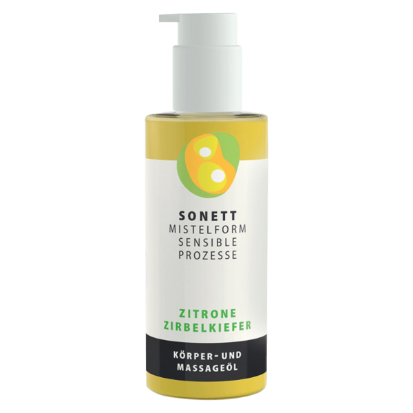 Sonett Krops- og massageolie citron-fyr