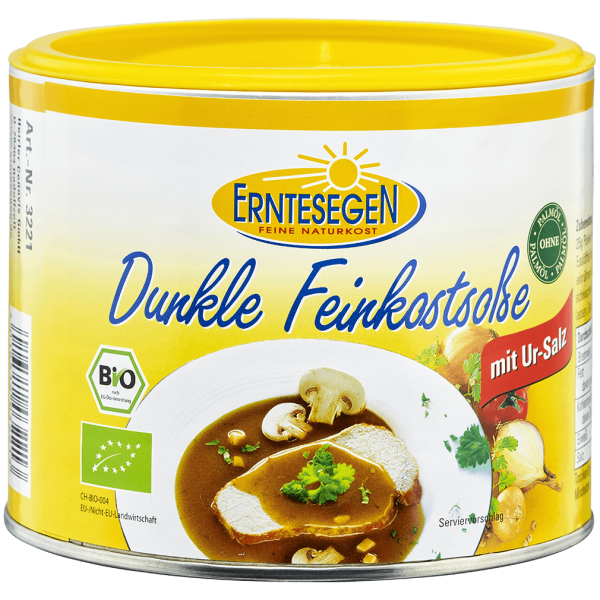 Erntesegen Økologisk mørk delikatesse-sauce