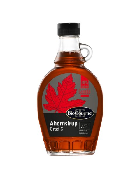 BioGourmet Økologisk ahornsirup Grad C, kraftig, 250 ml